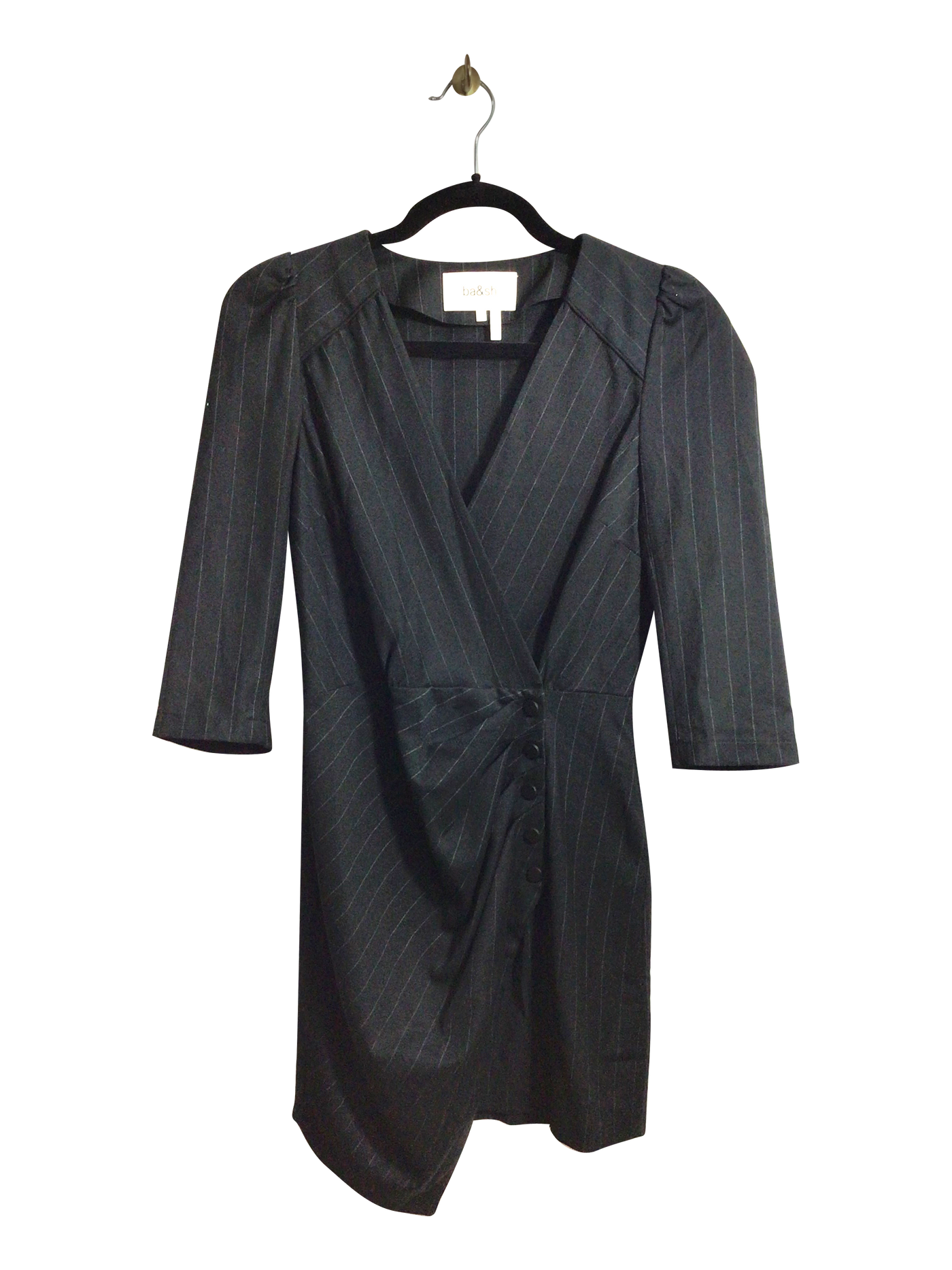 BA & SH Women Wrap Dresses Regular fit in Black - Size S | 47.29 $ KOOP