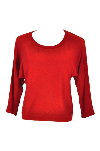 UNBRANDED Women Knit Tops Regular fit in Red - Size S | 9.99 $ KOOP