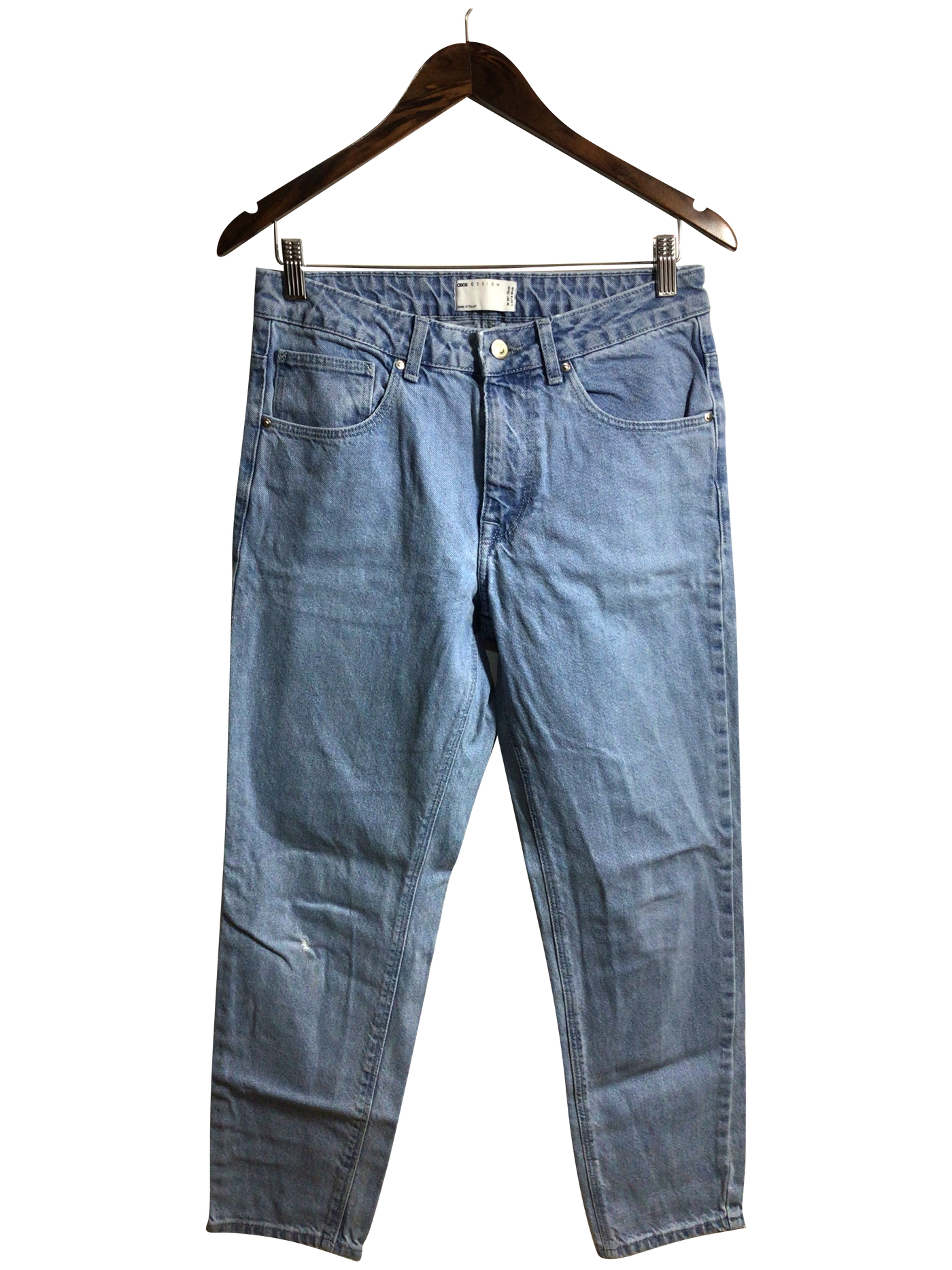 ASOS Women Straight-Legged Jeans Regular fit in Blue - Size 30x32 | 13.25 $ KOOP