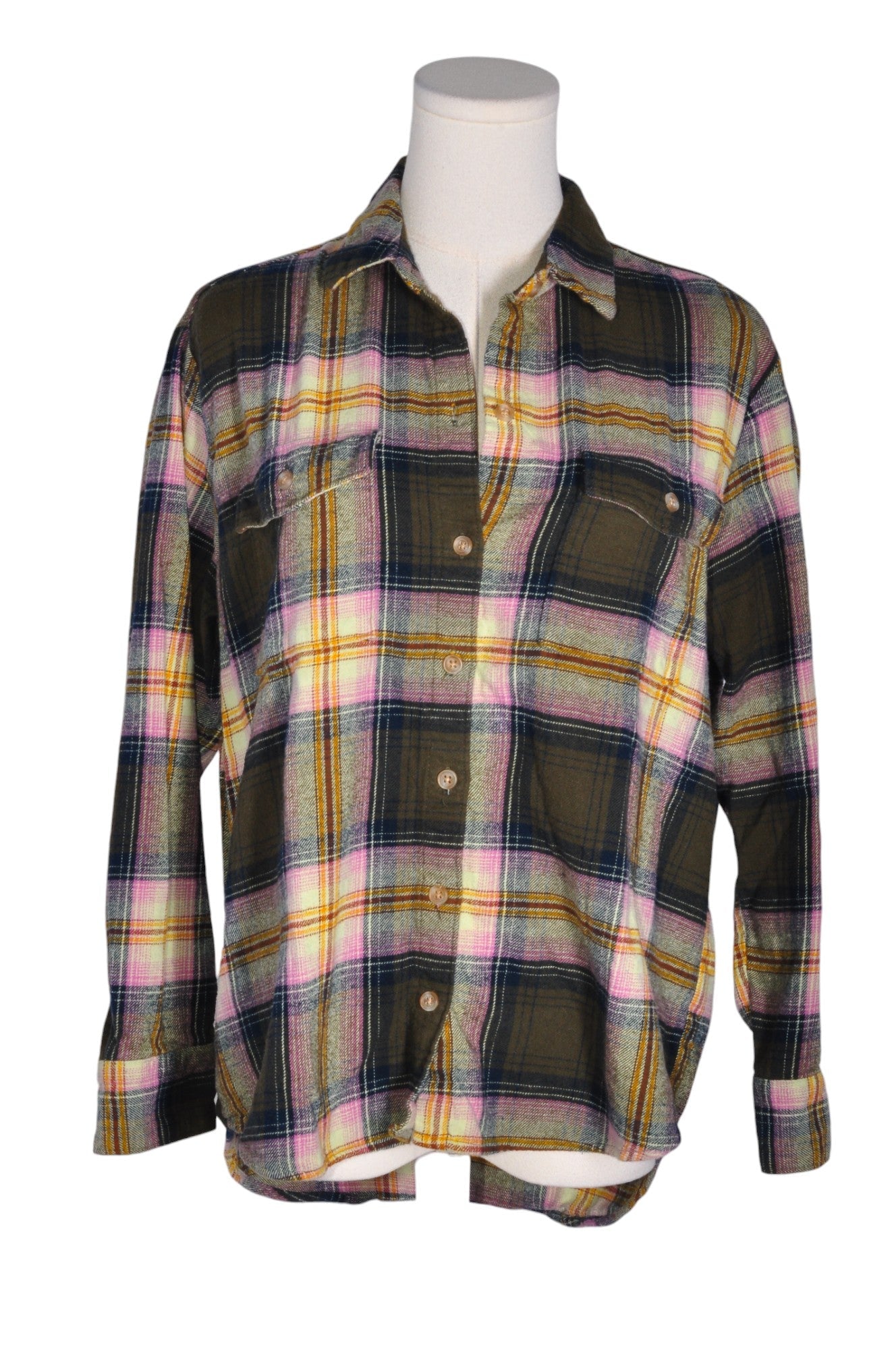 OLD NAVY Women Button Down Tops Regular fit in Brown - Size S | 13.99 $ KOOP