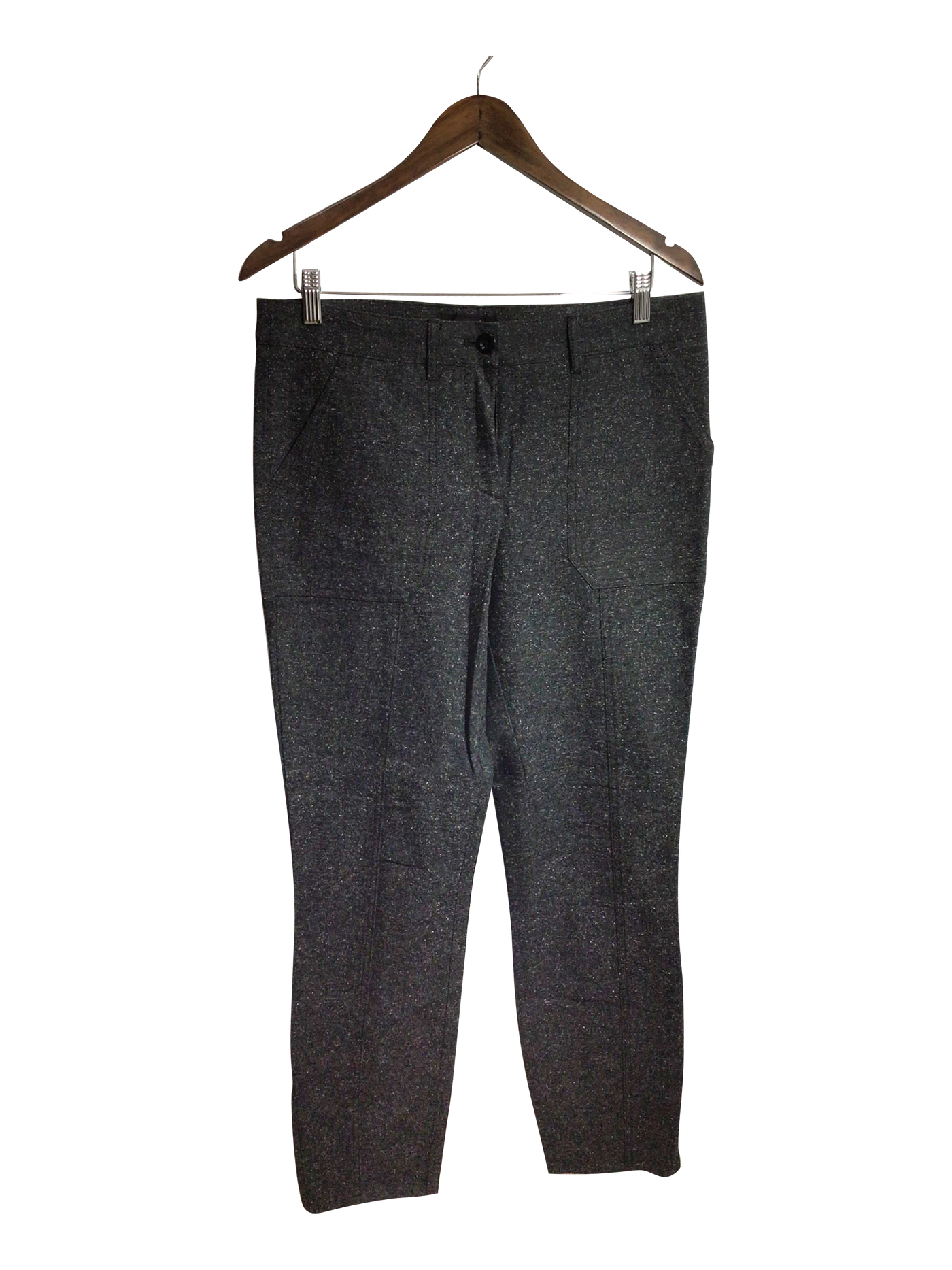 J. CREW Women Work Pants Regular fit in Gray - Size 10 | 34.5 $ KOOP