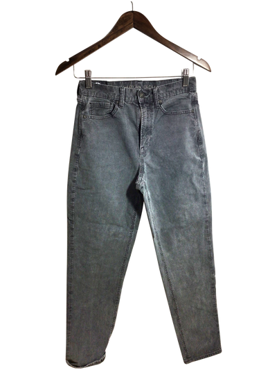 AMERICAN EAGLE Women Straight-Legged Jeans Regular fit in Gray - Size 2 | 12.9 $ KOOP