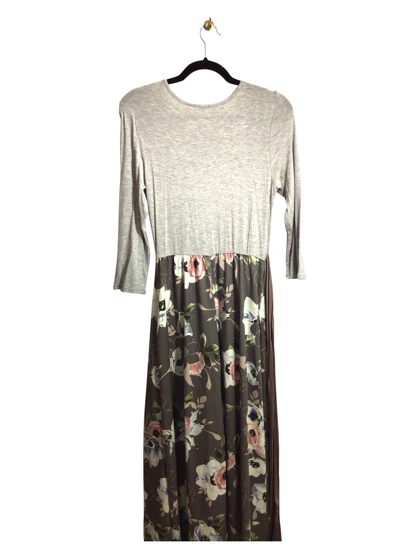 UNBRANDED Women Maxi Dresses Regular fit in Gray - Size S | 10.2 $ KOOP