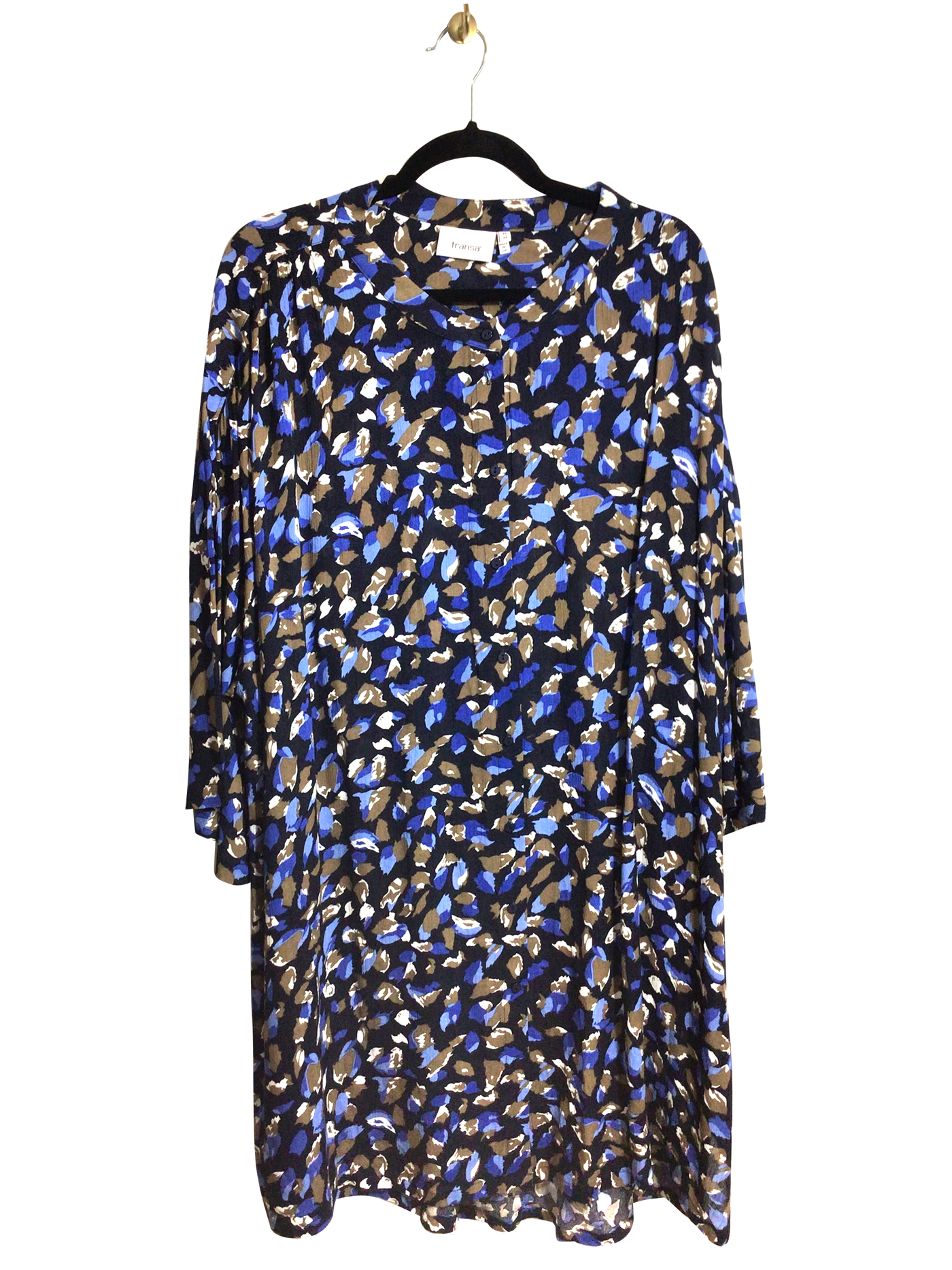 FRANSA Women Midi Dresses Regular fit in Blue - Size 46 | 12.34 $ KOOP
