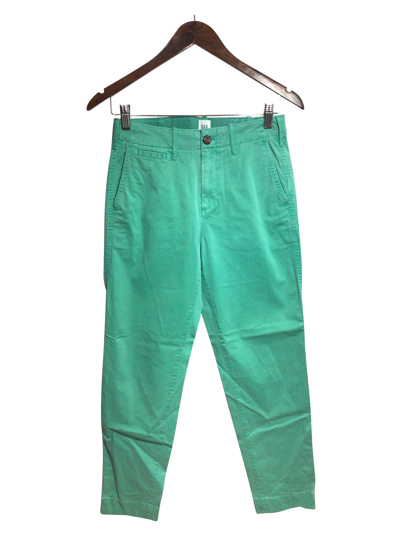 GAP Women Straight-Legged Jeans Regular fit in Green - Size 2 | 17.99 $ KOOP