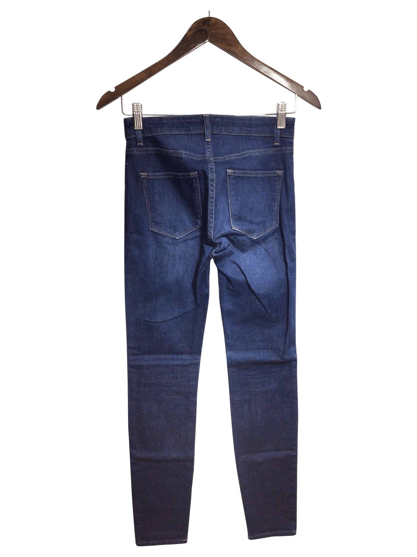 H&M Women Straight-Legged Jeans Regular fit in Blue - Size 2 | 12.29 $ KOOP