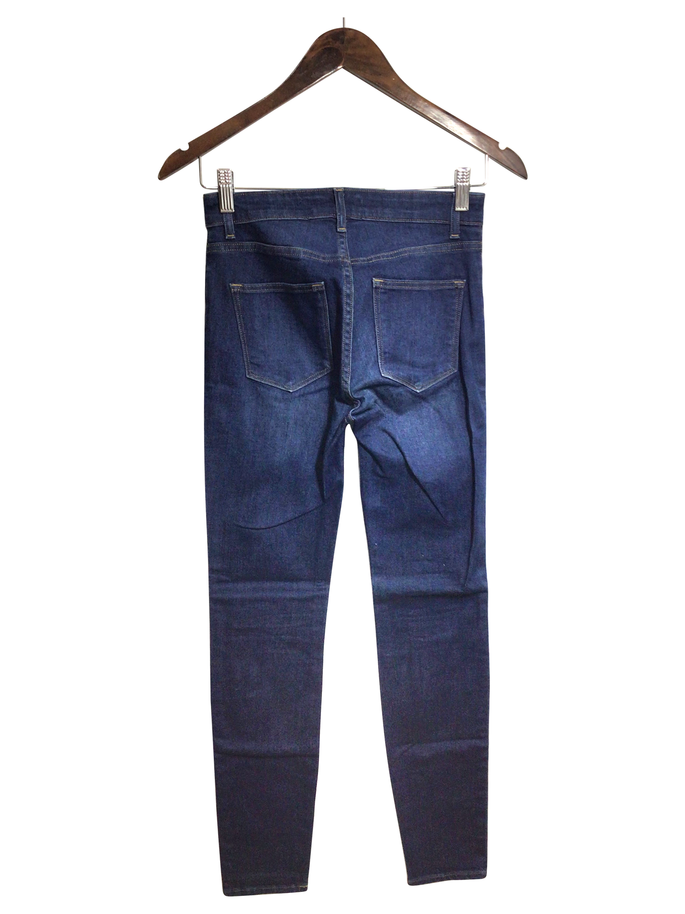 H&M Women Straight-Legged Jeans Regular fit in Blue - Size 2 | 12.29 $ KOOP