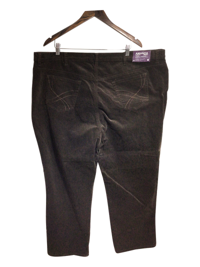 GLORIA VANDERBILT Women Corduroy Pants Regular fit in Brown - Size 26 | 16.24 $ KOOP
