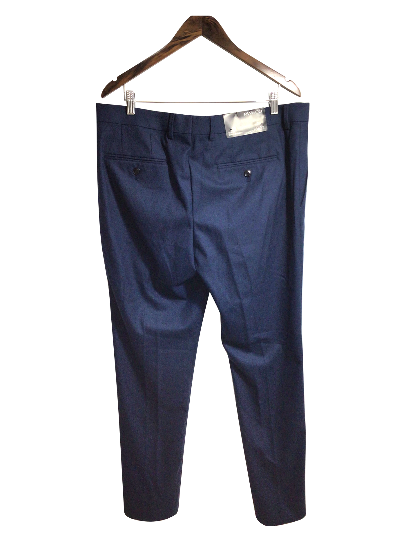 RW&CO Women Work Pants Regular fit in Blue - Size 36x32 | 44.2 $ KOOP