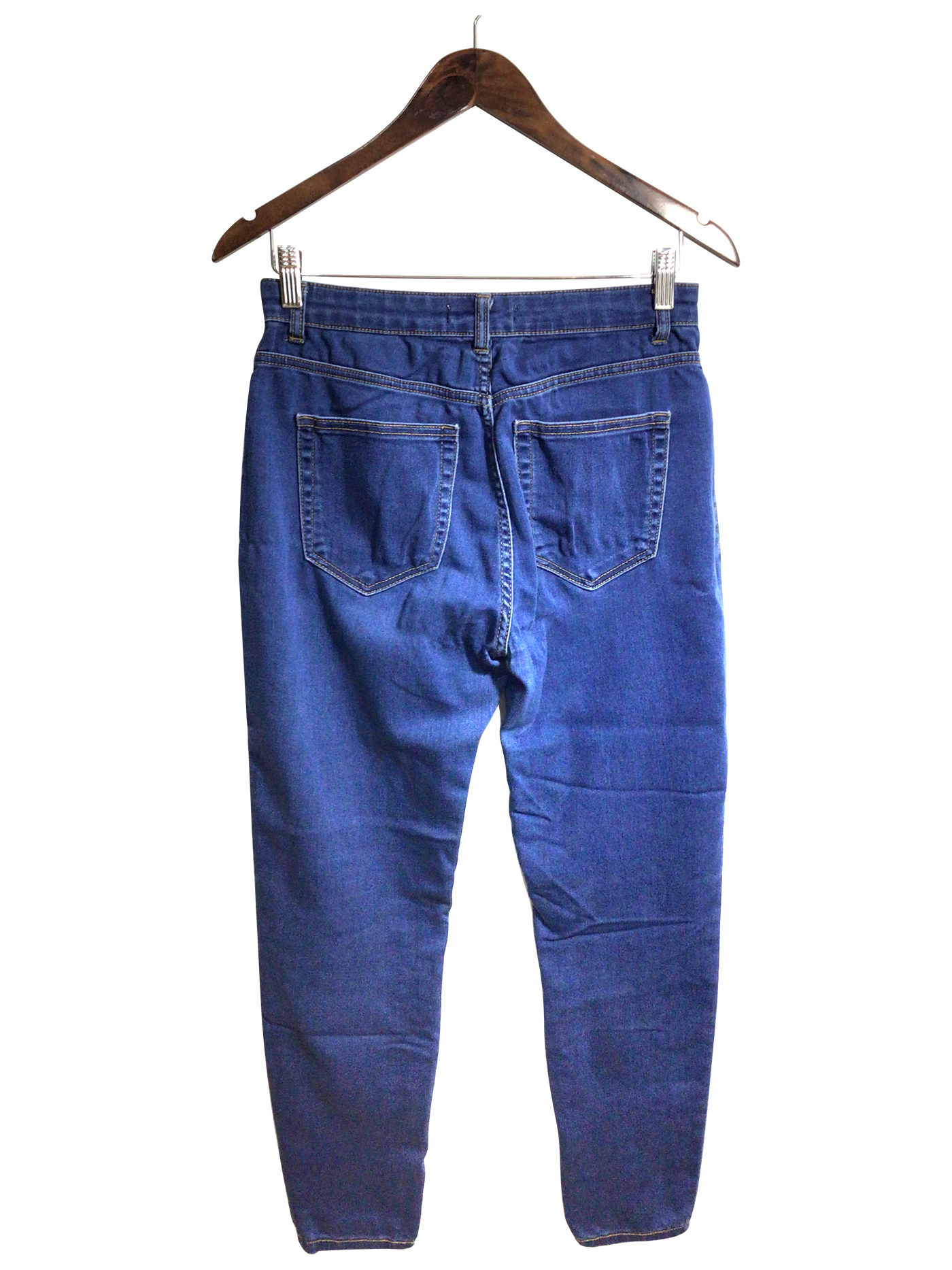 PULL & BEAR Women Straight-Legged Jeans Regular fit in Blue - Size 40 | 13.59 $ KOOP