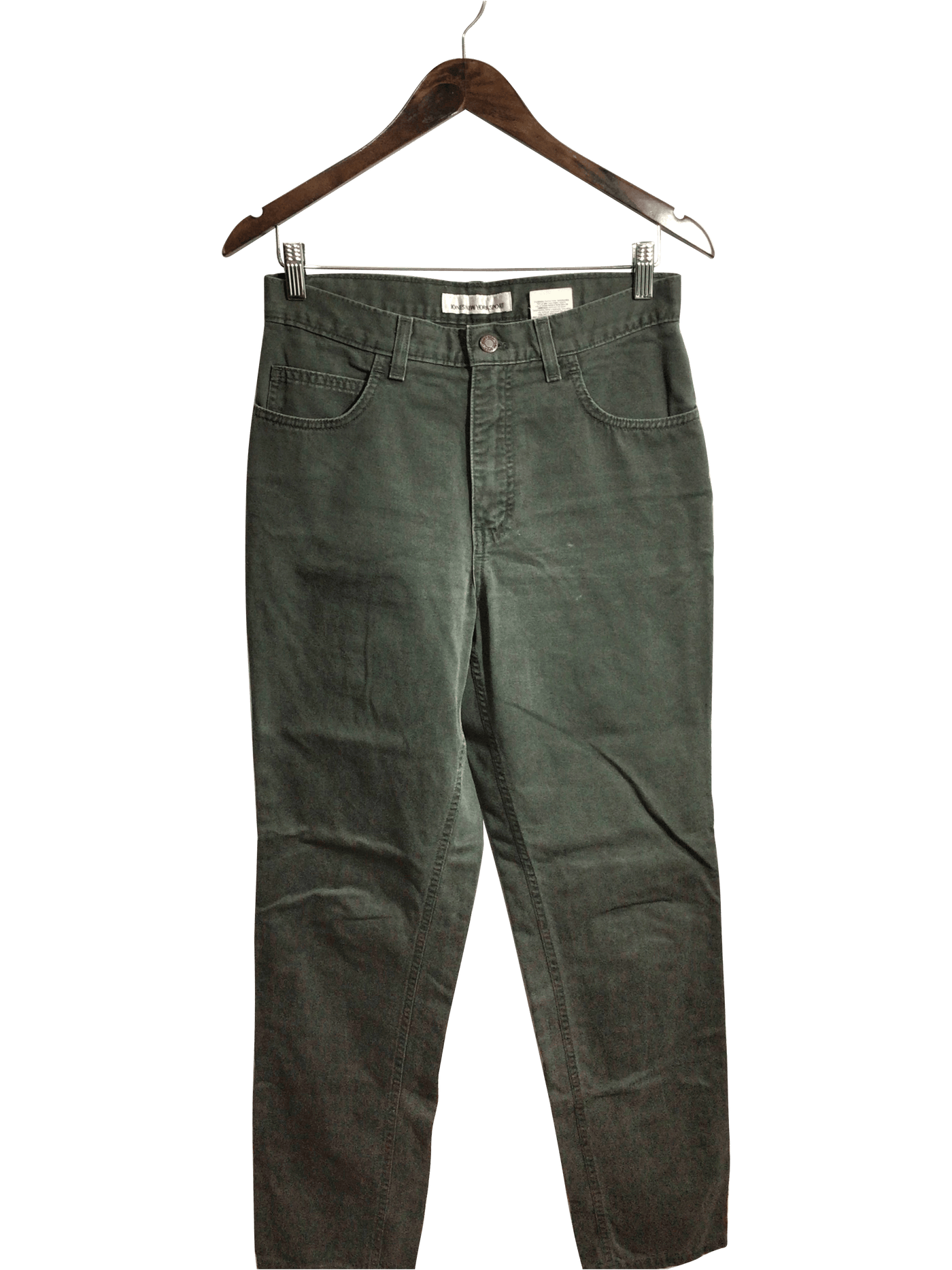 JONES NEW YORK Women Straight-Legged Jeans Regular fit in Green - Size 8 | 18.19 $ KOOP