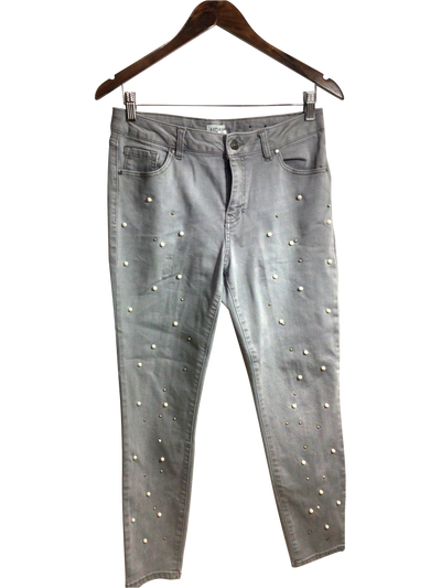ARTISAN NY Women Straight-Legged Jeans Regular fit in Gray - Size 10 | 12.09 $ KOOP