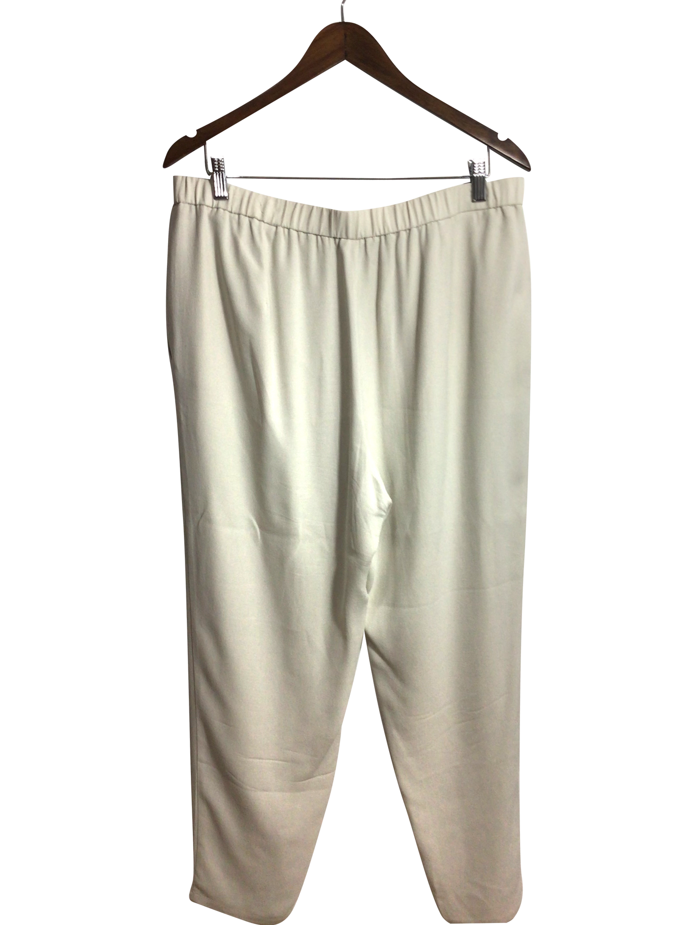 EILEEN FISHER Women Work Pants Regular fit in White - Size L | 32.44 $ KOOP