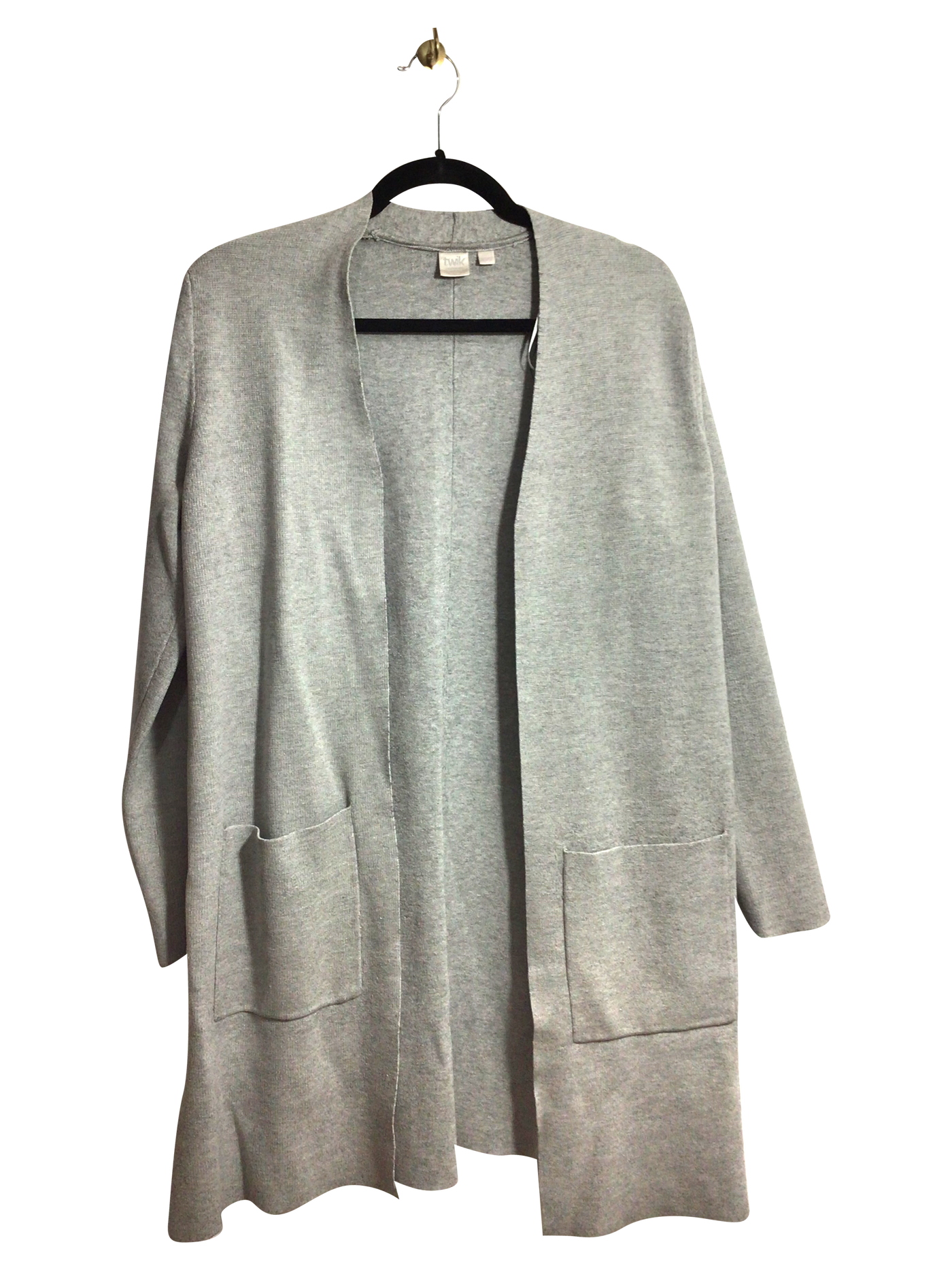 TWIK Women Cardigans Regular fit in Gray - Size M | 9.99 $ KOOP