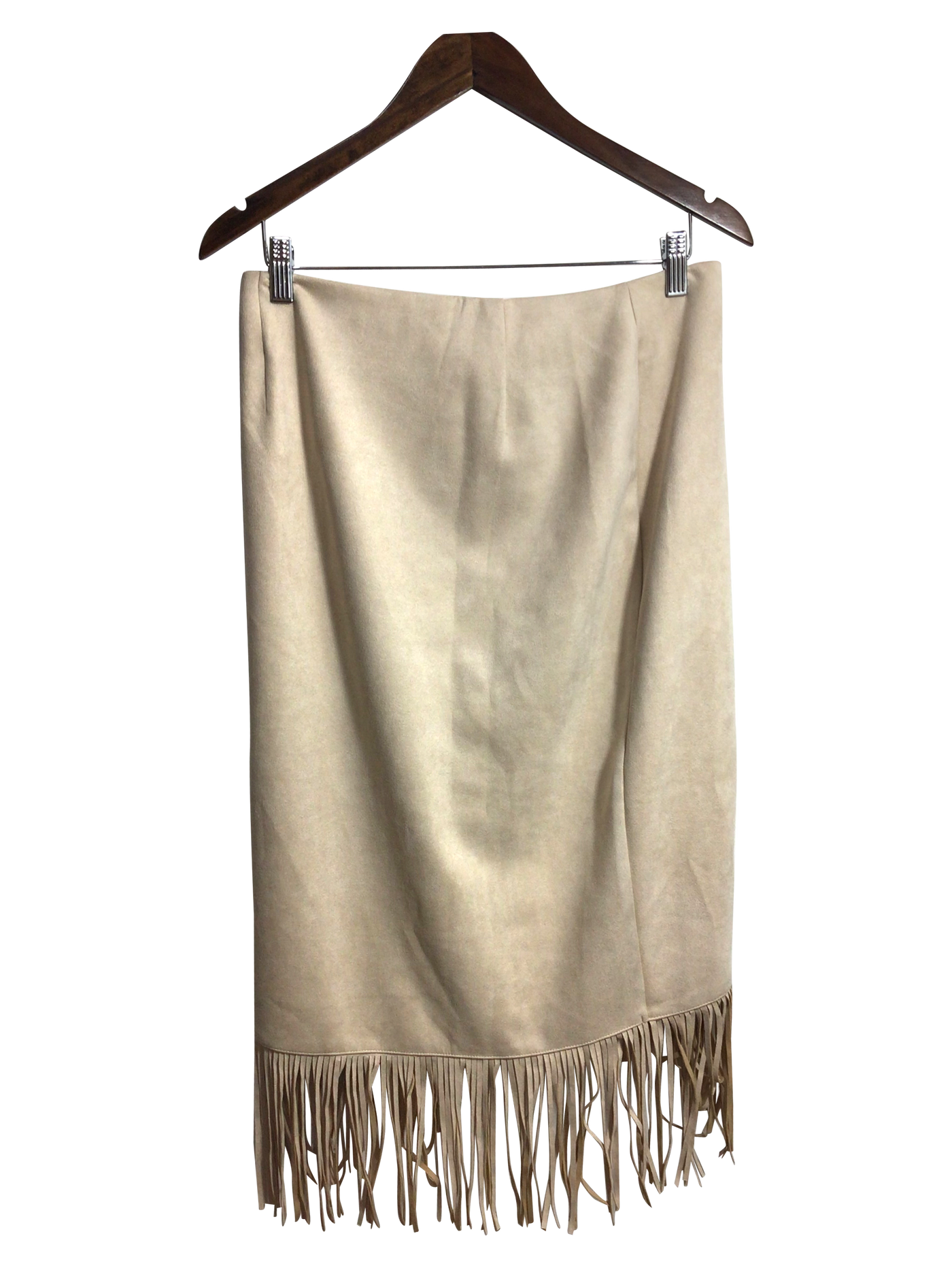 MAIN STRIP Women A-Line Skirts Regular fit in Beige - Size L | 7.69 $ KOOP