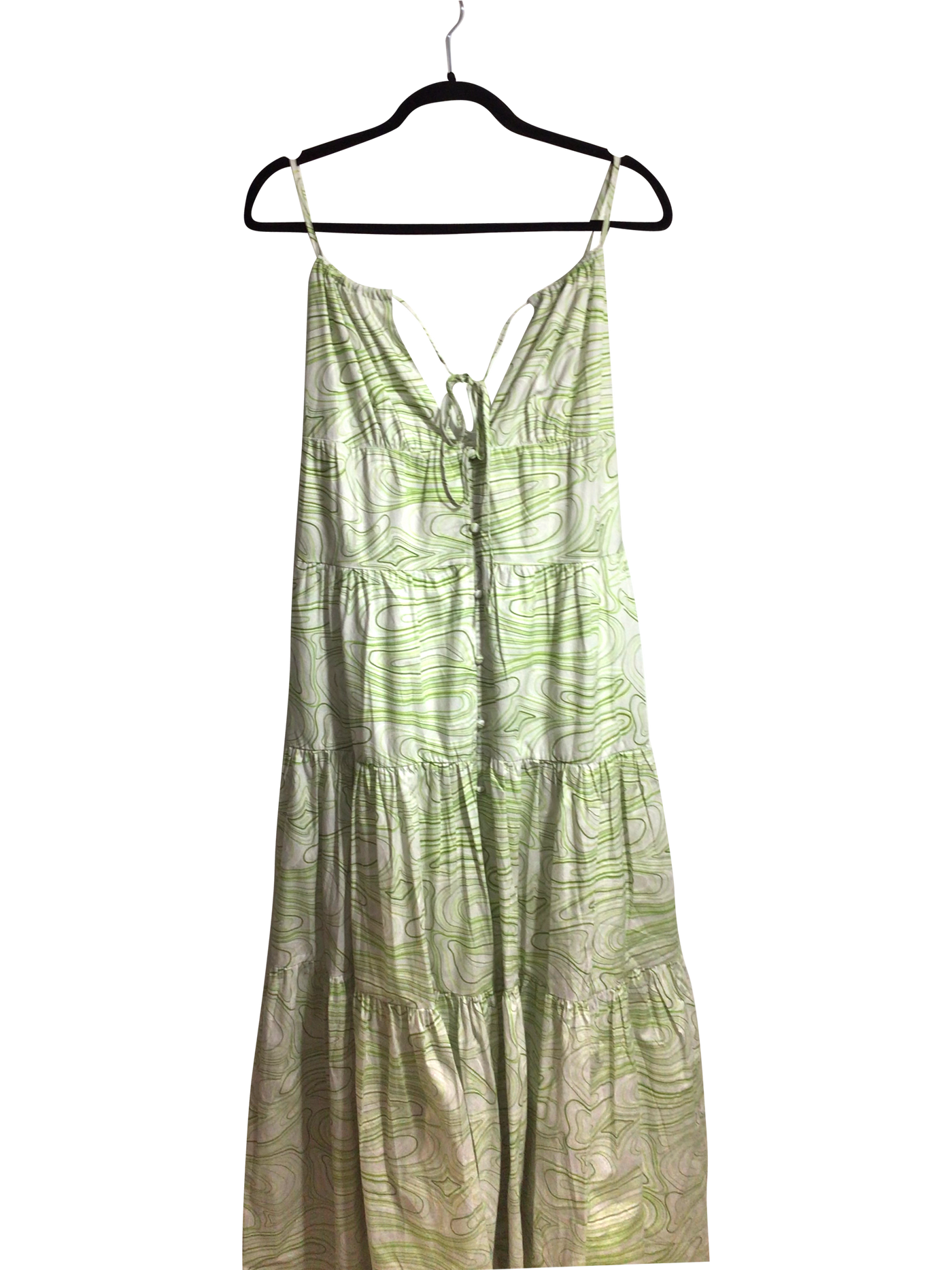CHARLIE HOLIDAY Women Maxi Dresses Regular fit in Green - Size 4 | 15 $ KOOP