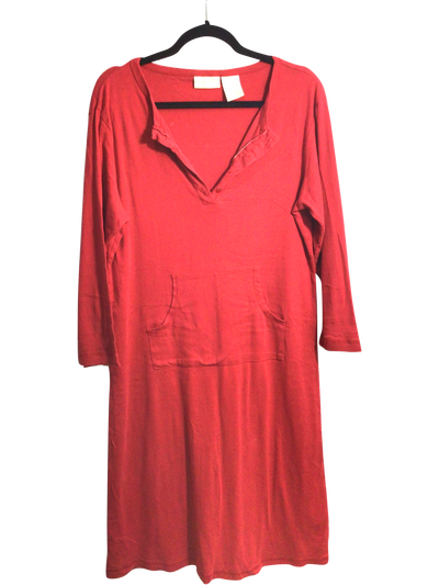 PENMAN Women Drop Waist Dresses Regular fit in Red - Size M | 15 $ KOOP