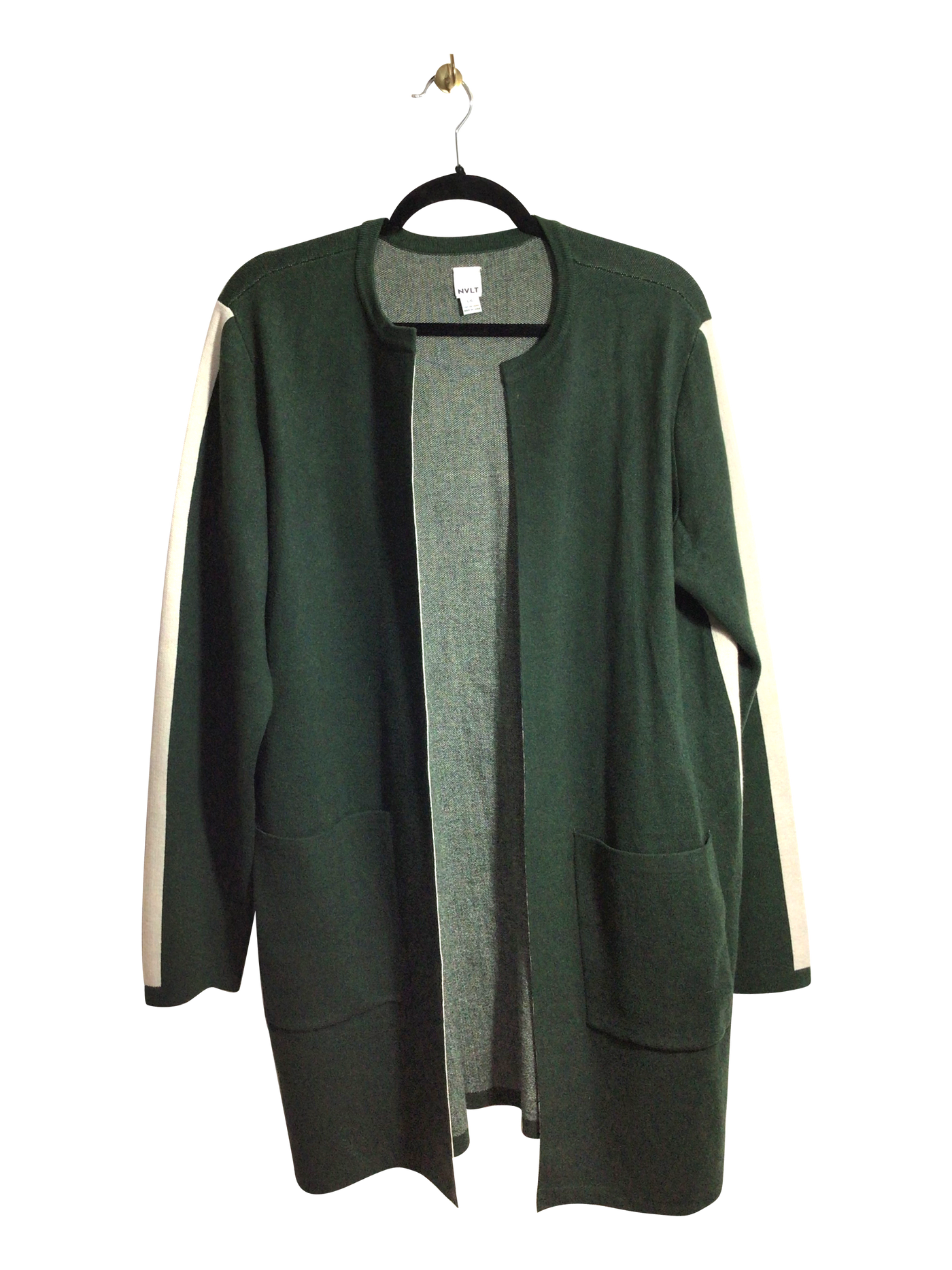 NVLT Women Cardigans Regular fit in Green - Size L | 35.19 $ KOOP