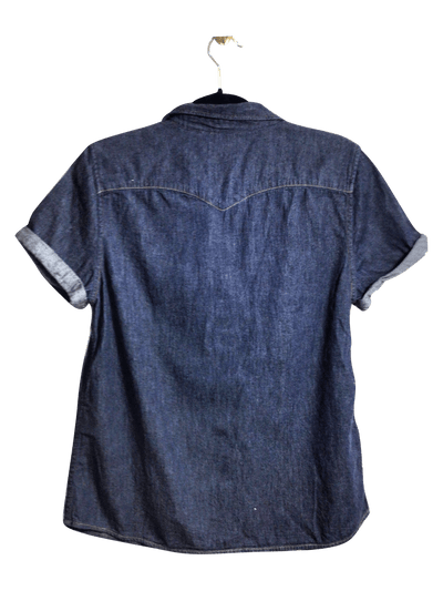 LEVI'S Women Denim Tops Regular fit in Blue - Size L | 12 $ KOOP