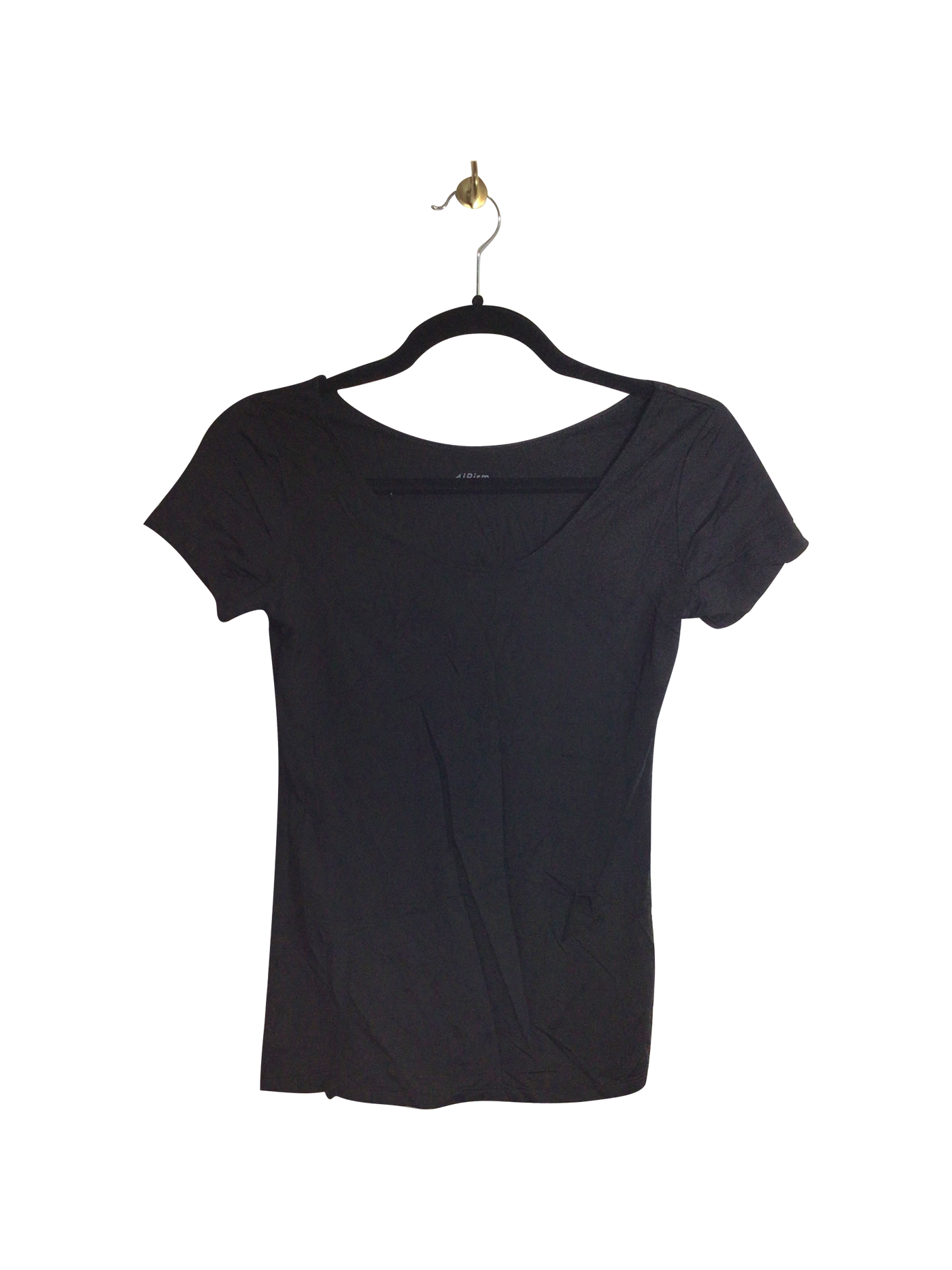 UNIQLO Women T-Shirts Regular fit in Black - Size S | 9.99 $ KOOP