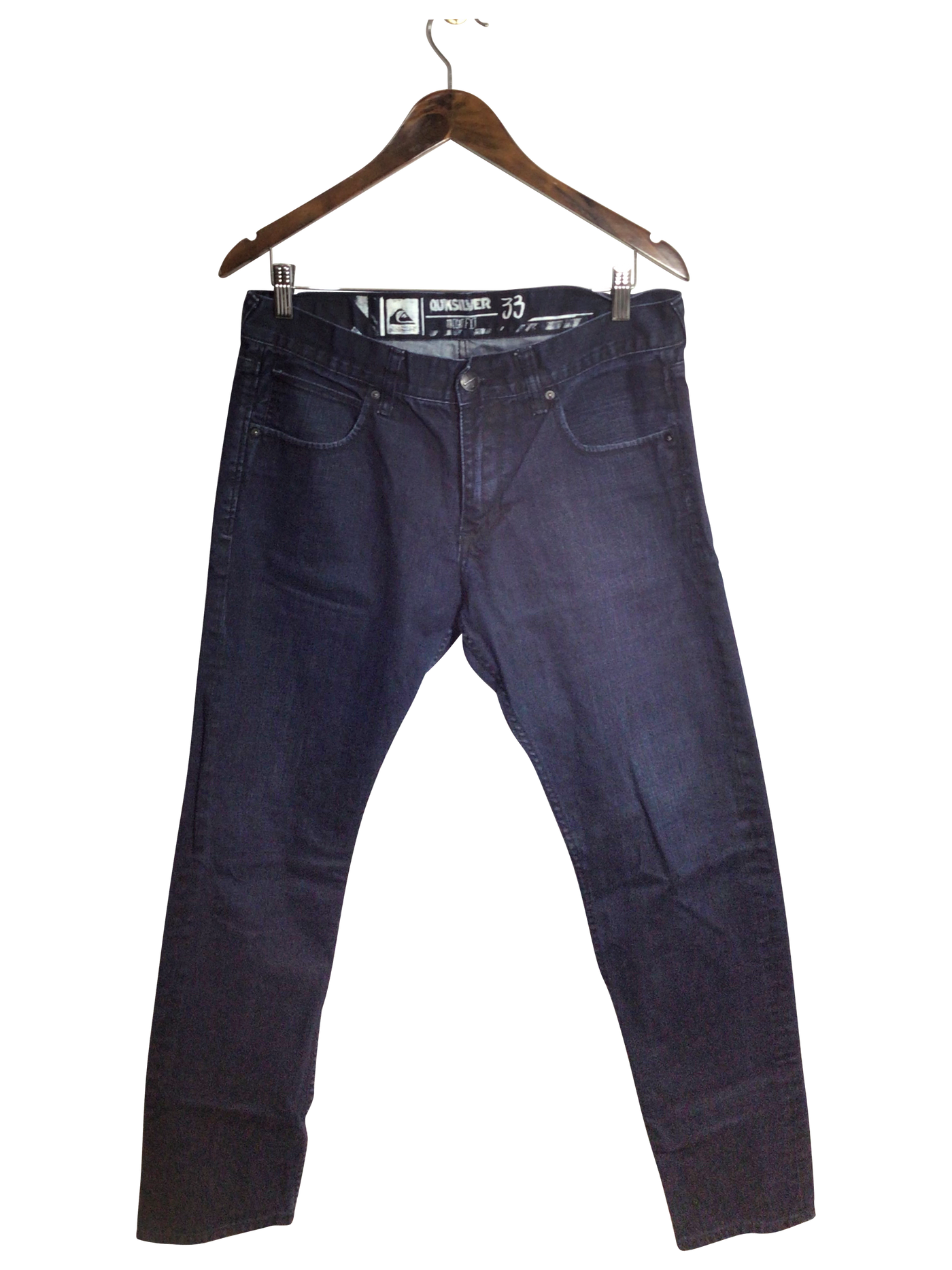 QUICKSILVER Women Straight-Legged Jeans Regular fit in Blue - Size 33 | 15 $ KOOP