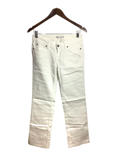 PRANA Women Straight-Legged Jeans Regular fit in White - Size 26 | 25.49 $ KOOP