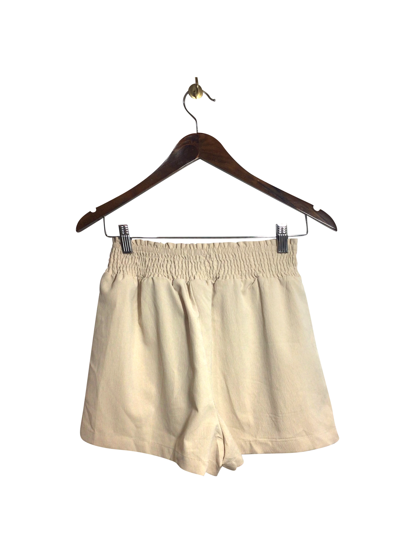 SHEIN Women Classic Shorts Regular fit in Beige - Size S | 11.29 $ KOOP
