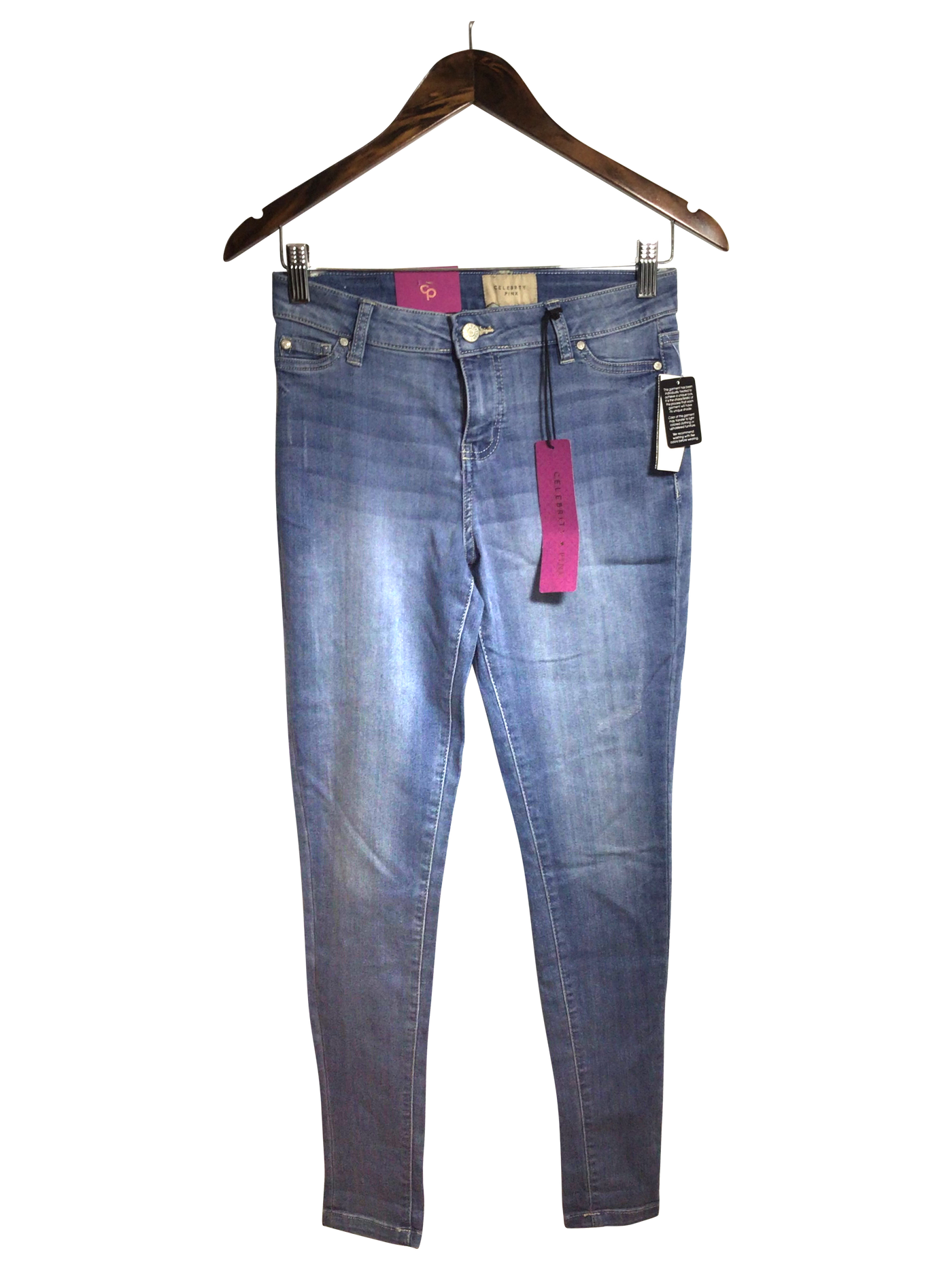 CELEBRITY PINK Women Straight-Legged Jeans Regular fit in Blue - Size 25 | 12.2 $ KOOP