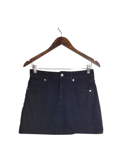 TOPSHOP Women Denim Skirts Regular fit in Black - Size 6 | 14.9 $ KOOP