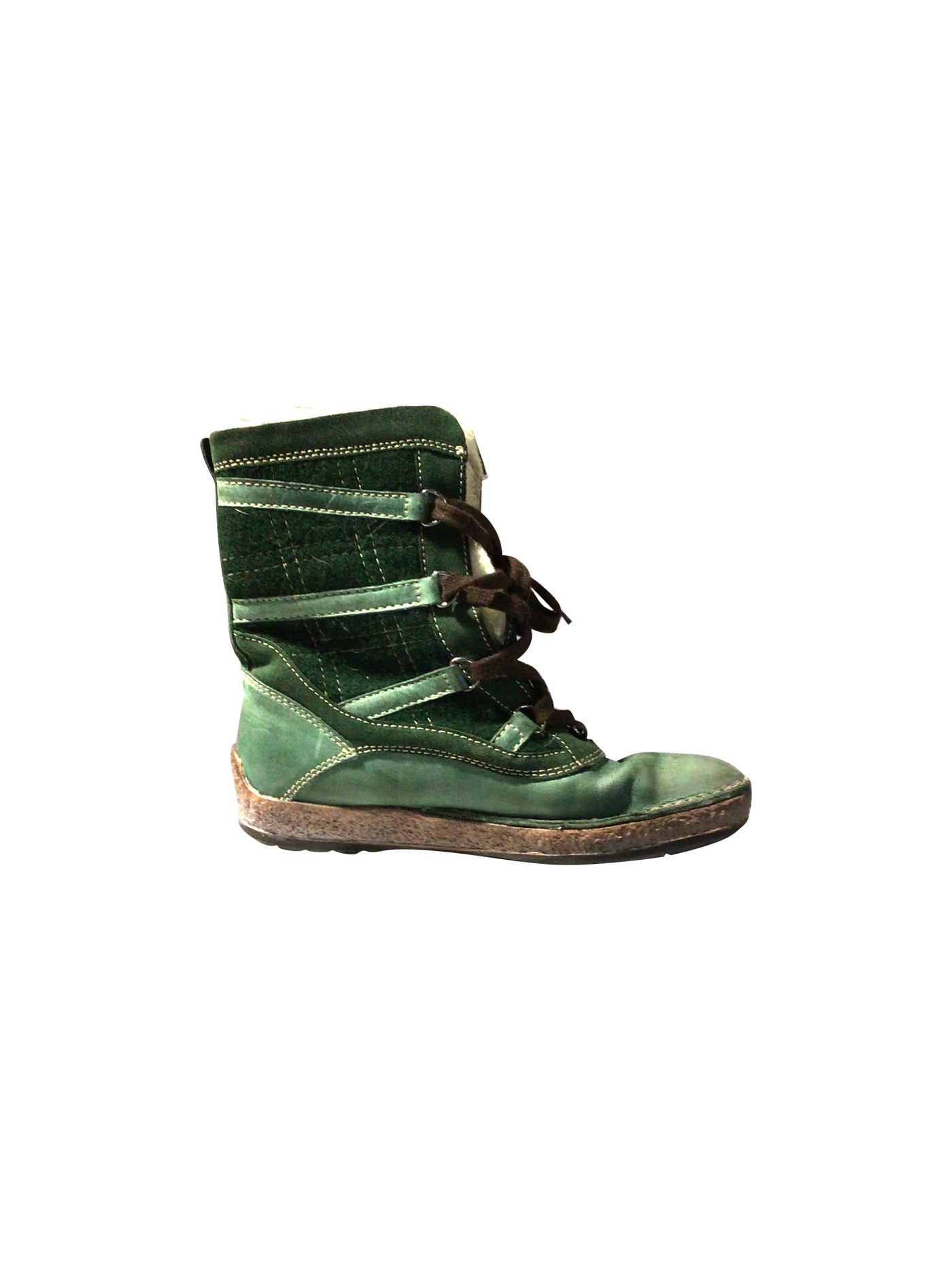 UNBRANDED Women Boots Regular fit in Green - Size 7 | 15.99 $ KOOP