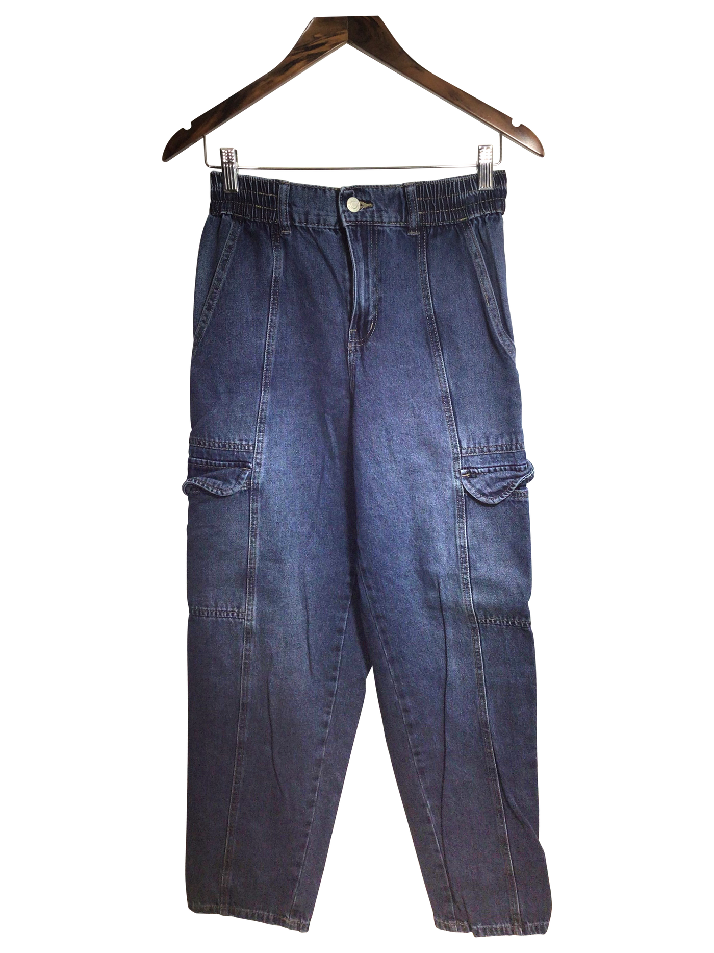 BLUENOTES Women Straight-Legged Jeans Regular fit in Blue - Size M | 14.5 $ KOOP