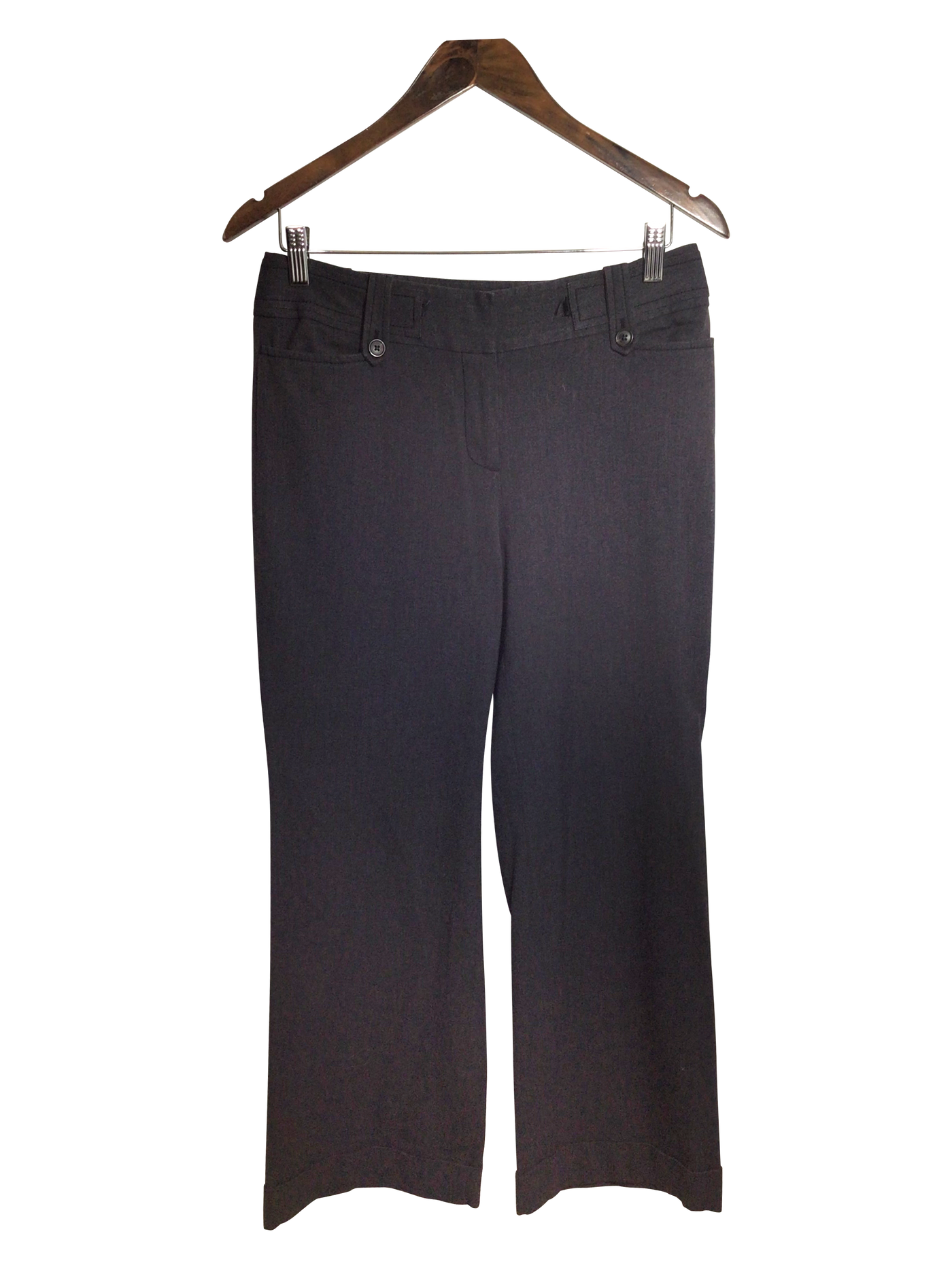 ANN TAYLOR Women Work Pants Regular fit in Gray - Size 6 | 34.56 $ KOOP