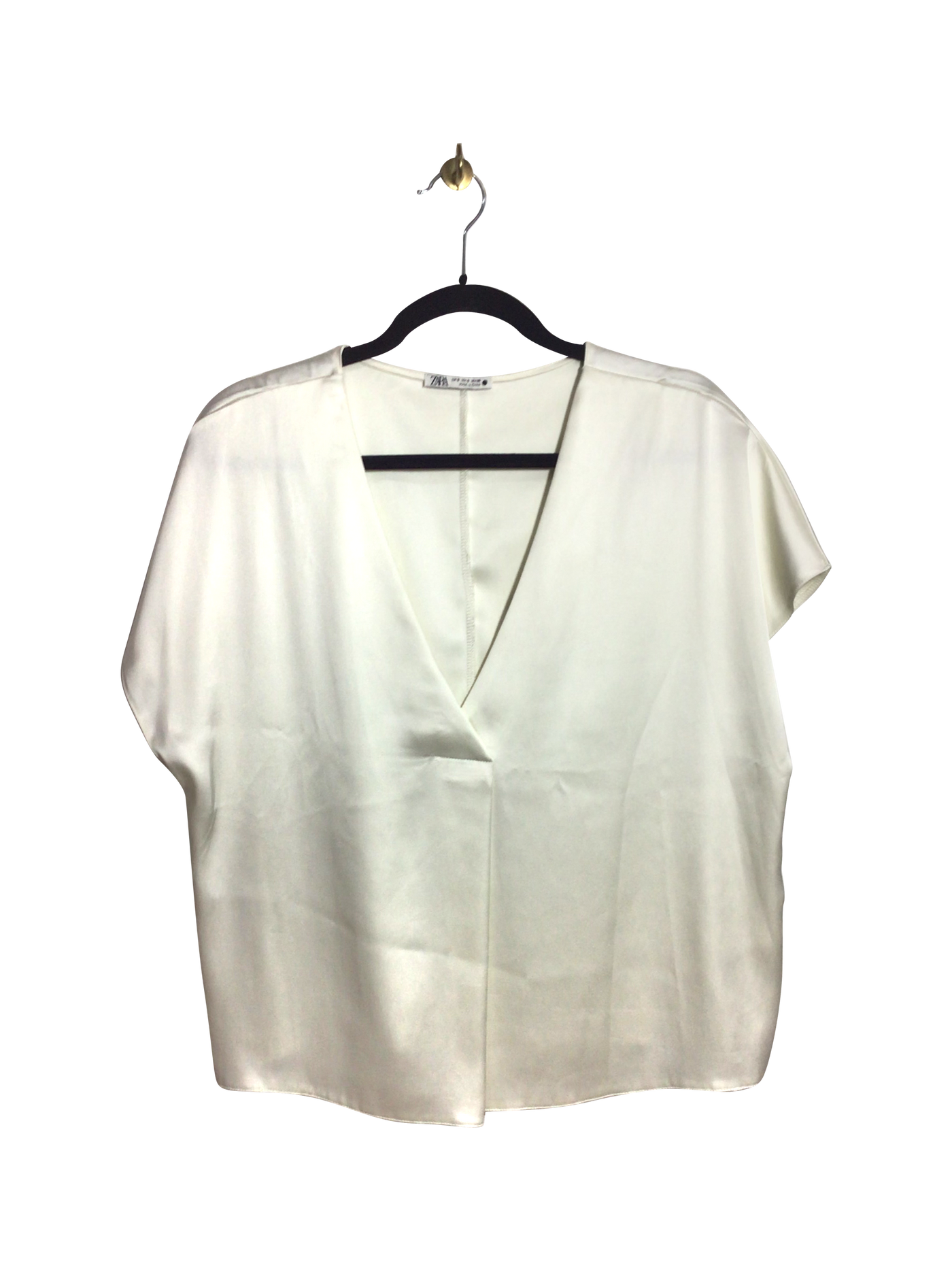 ZARA Women Blouses Regular fit in White - Size S | 12.99 $ KOOP