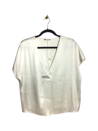 ZARA Women Blouses Regular fit in White - Size S | 12.99 $ KOOP