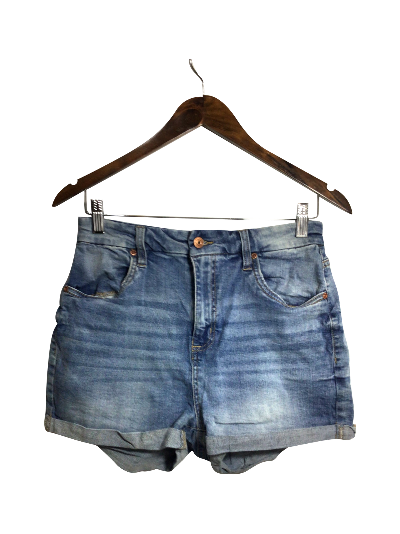 BLUENOTES Women Denim Shorts Regular fit in Blue - Size 10 | 7.99 $ KOOP
