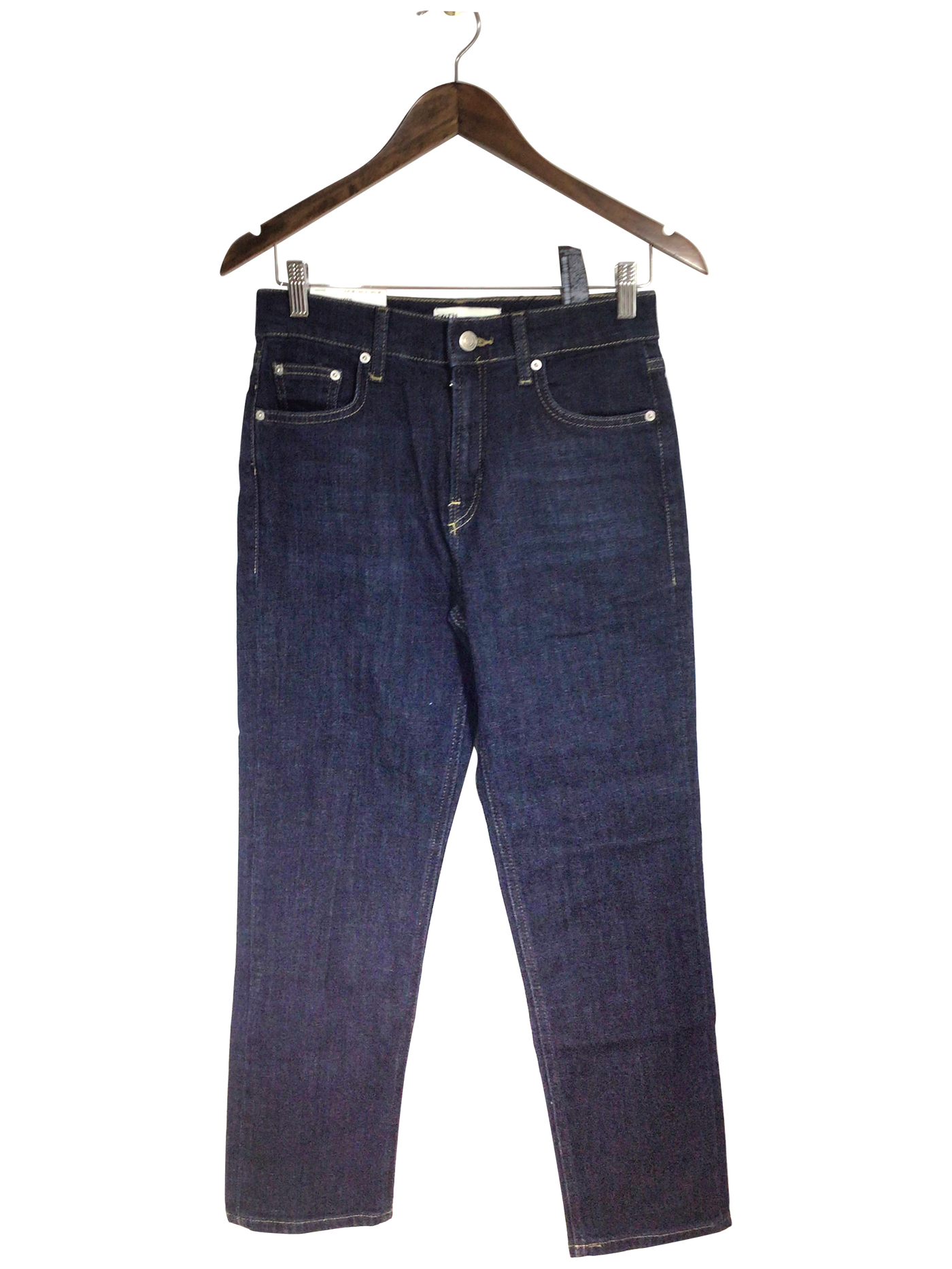 ZARA Women Straight-Legged Jeans Regular fit in Blue - Size 36 | 15.23 $ KOOP