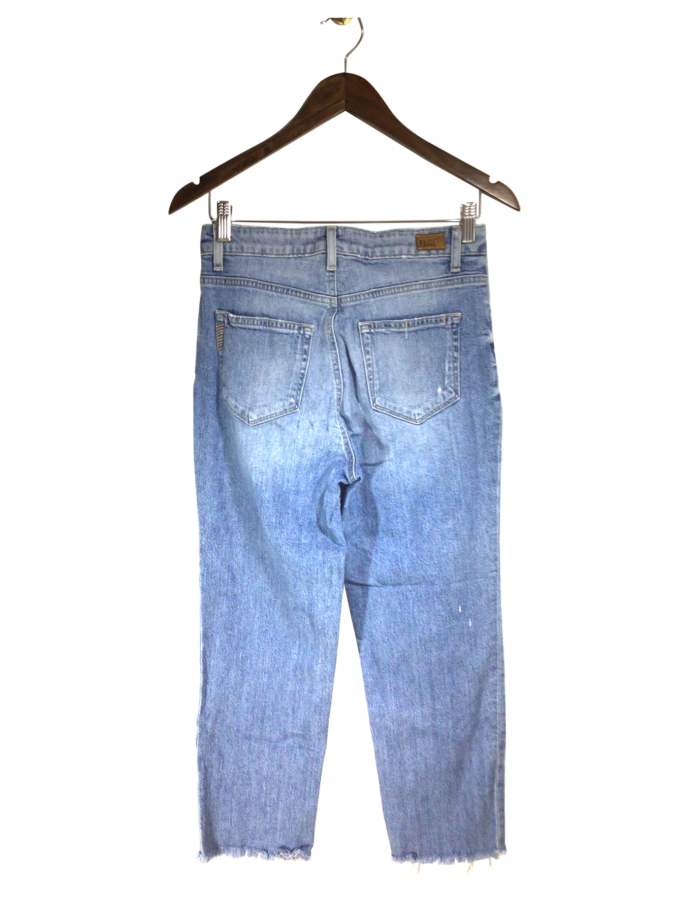PAIGE Women Straight-Legged Jeans Regular fit in Blue - Size 28 | 58 $ KOOP