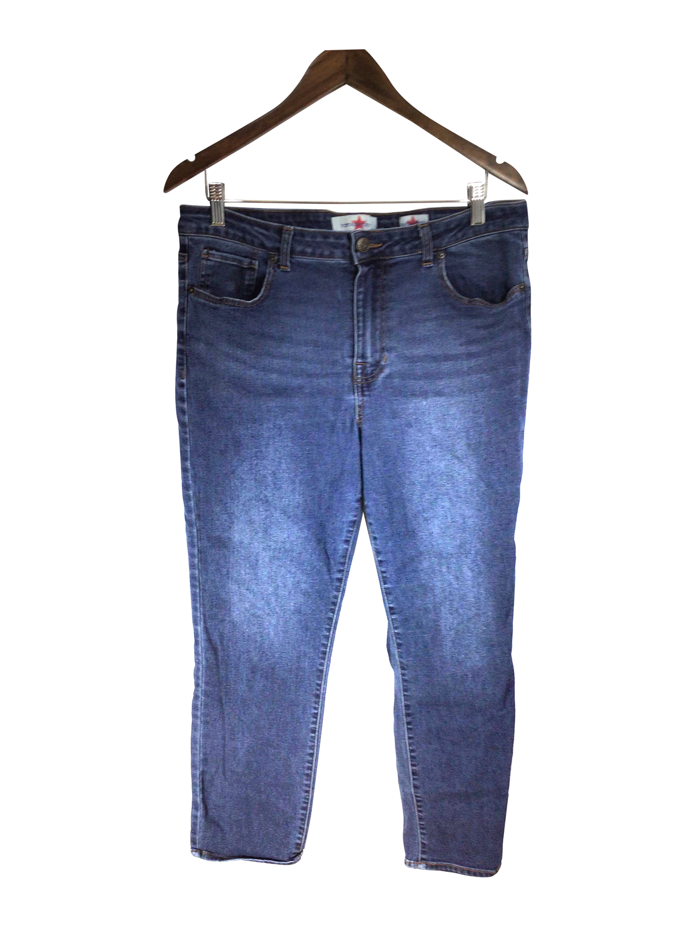 VINTAGE UNITED Women Straight-Legged Jeans Regular fit in Blue - Size 10 | 15 $ KOOP