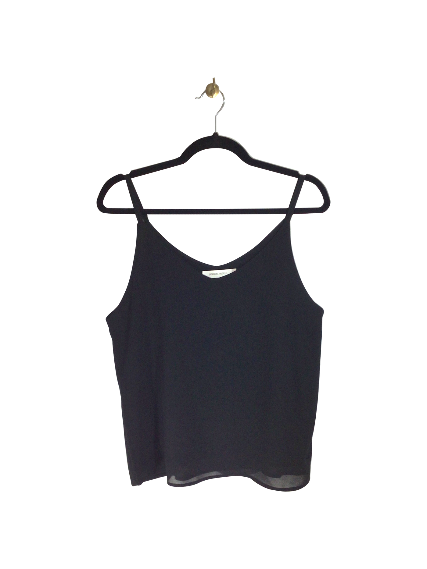 GENUINE PEOPLE Women Tank Tops Regular fit in Black - Size M | 18.14 $ KOOP