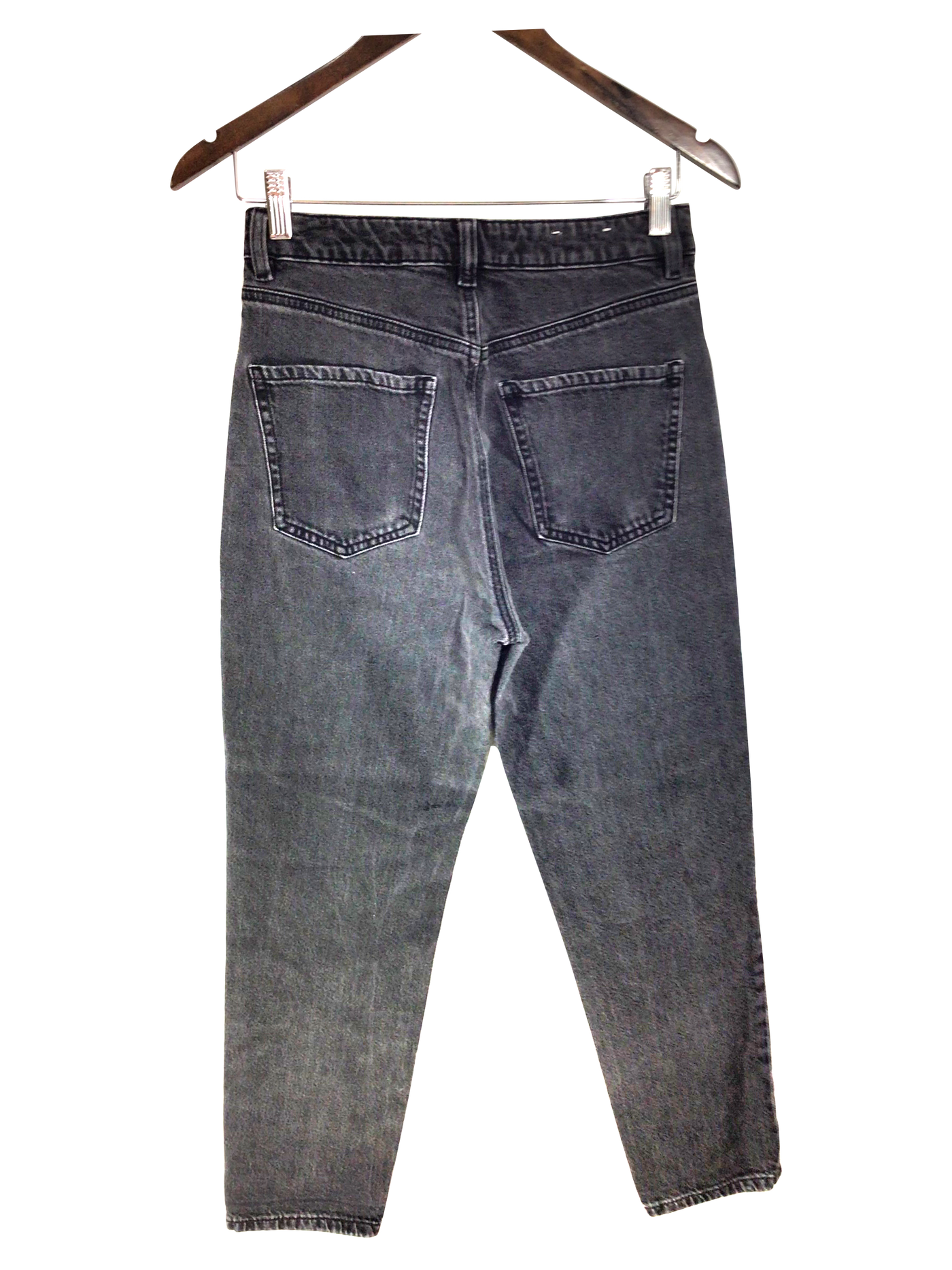 DYNAMITE Women Straight-Legged Jeans Regular fit in Gray - Size 26 | 19.95 $ KOOP