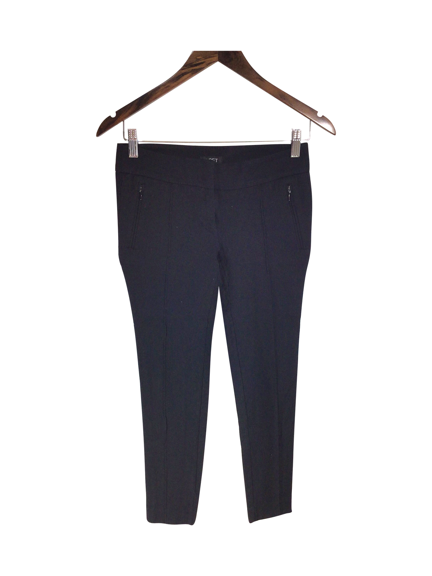LOFT Women Work Pants Regular fit in Black - Size 0 | 14.5 $ KOOP