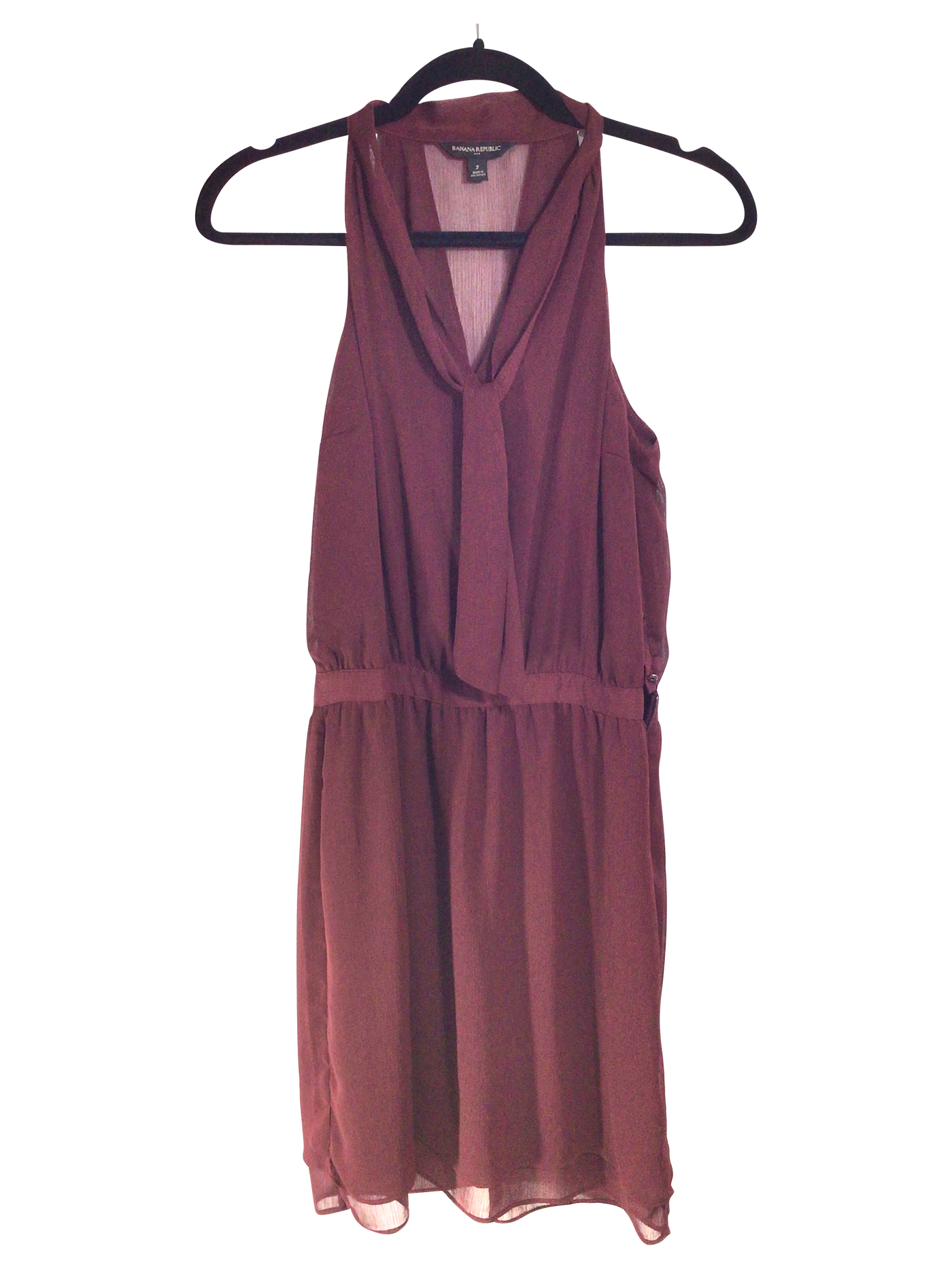 BANANA REPUBLIC Women Midi Dresses Regular fit in Red - Size 2 | 20.99 $ KOOP