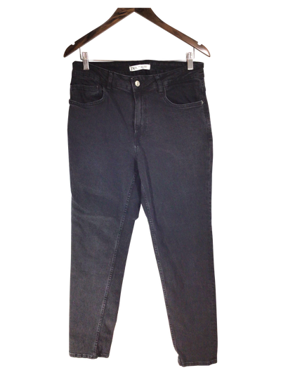 ZARA Women Straight-Legged Jeans Regular fit in Black - Size 32 | 16 $ KOOP