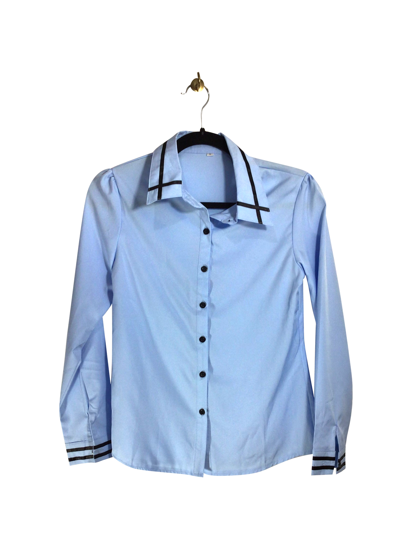 UNBRANDED Women Button Down Tops Regular fit in Blue - Size S | 9.99 $ KOOP