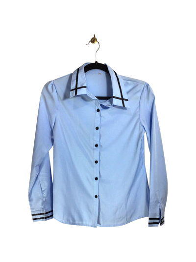 UNBRANDED Women Button Down Tops Regular fit in Blue - Size S | 9.99 $ KOOP