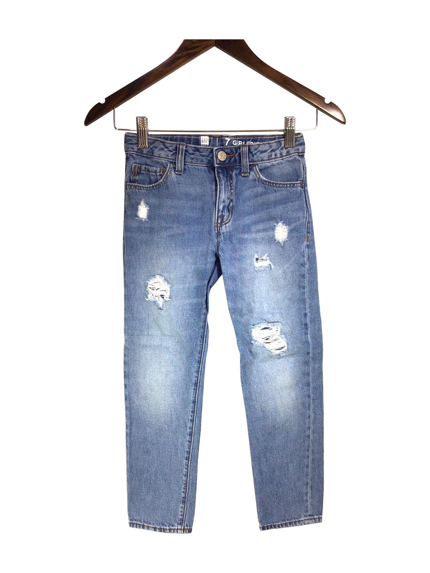 GAP Straight-Legged Jeans Regular fit in Blue - Size 7 | 26.99 $ KOOP