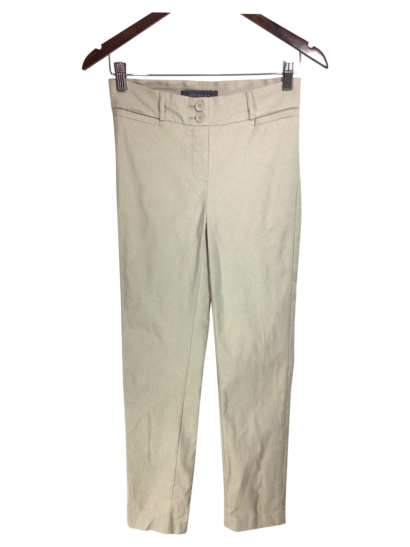 SUZY SHIER Women Work Pants Regular fit in Beige - Size S | 12.39 $ KOOP