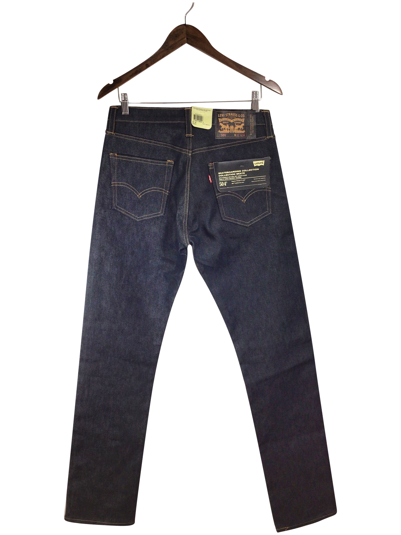 LEVI'S Women Straight-Legged Jeans Regular fit in Blue - Size 32x34 | 27.95 $ KOOP