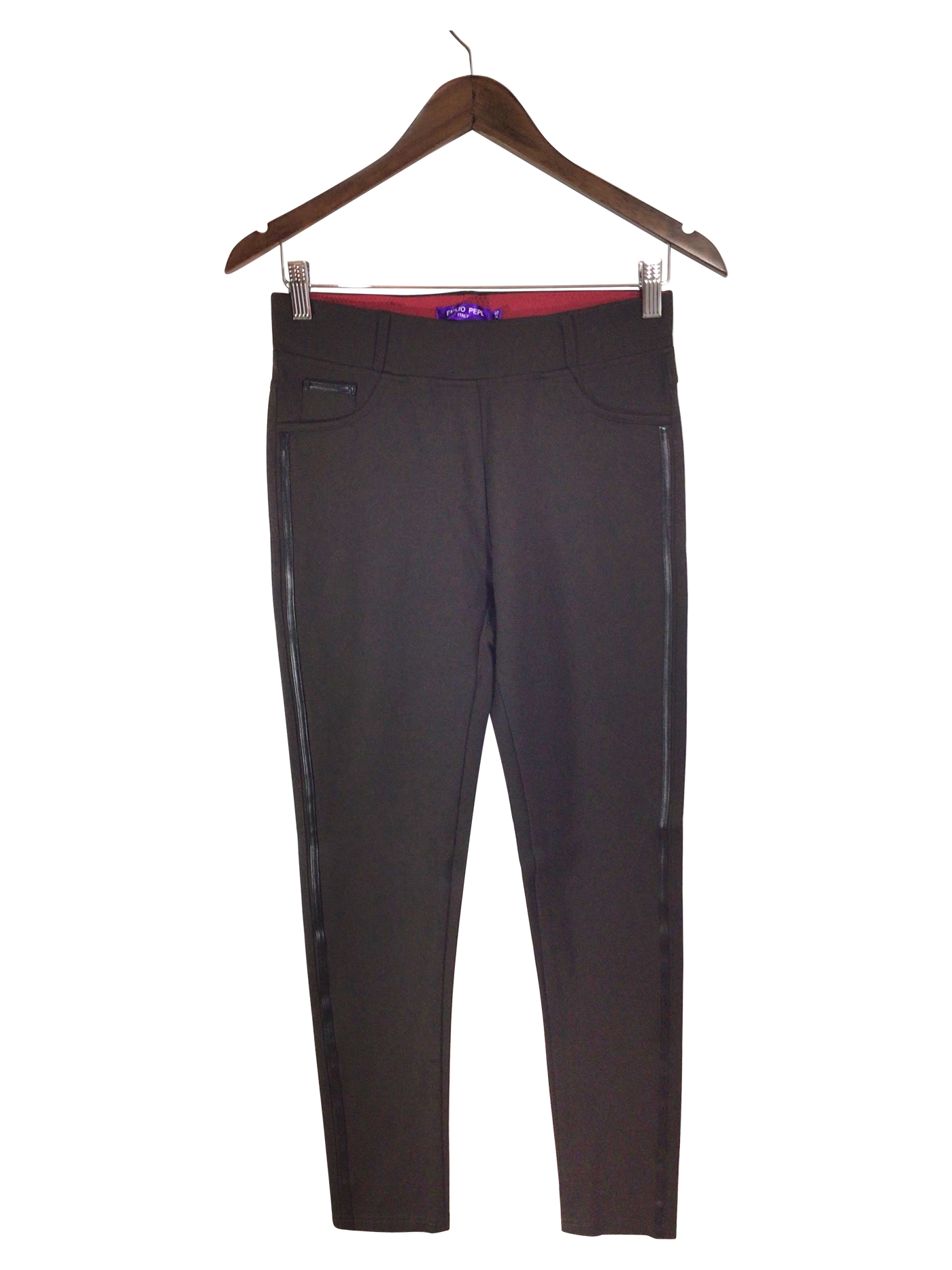 EMILIO PEPE Women Work Pants Regular fit in Brown - Size XS | 15 $ KOOP