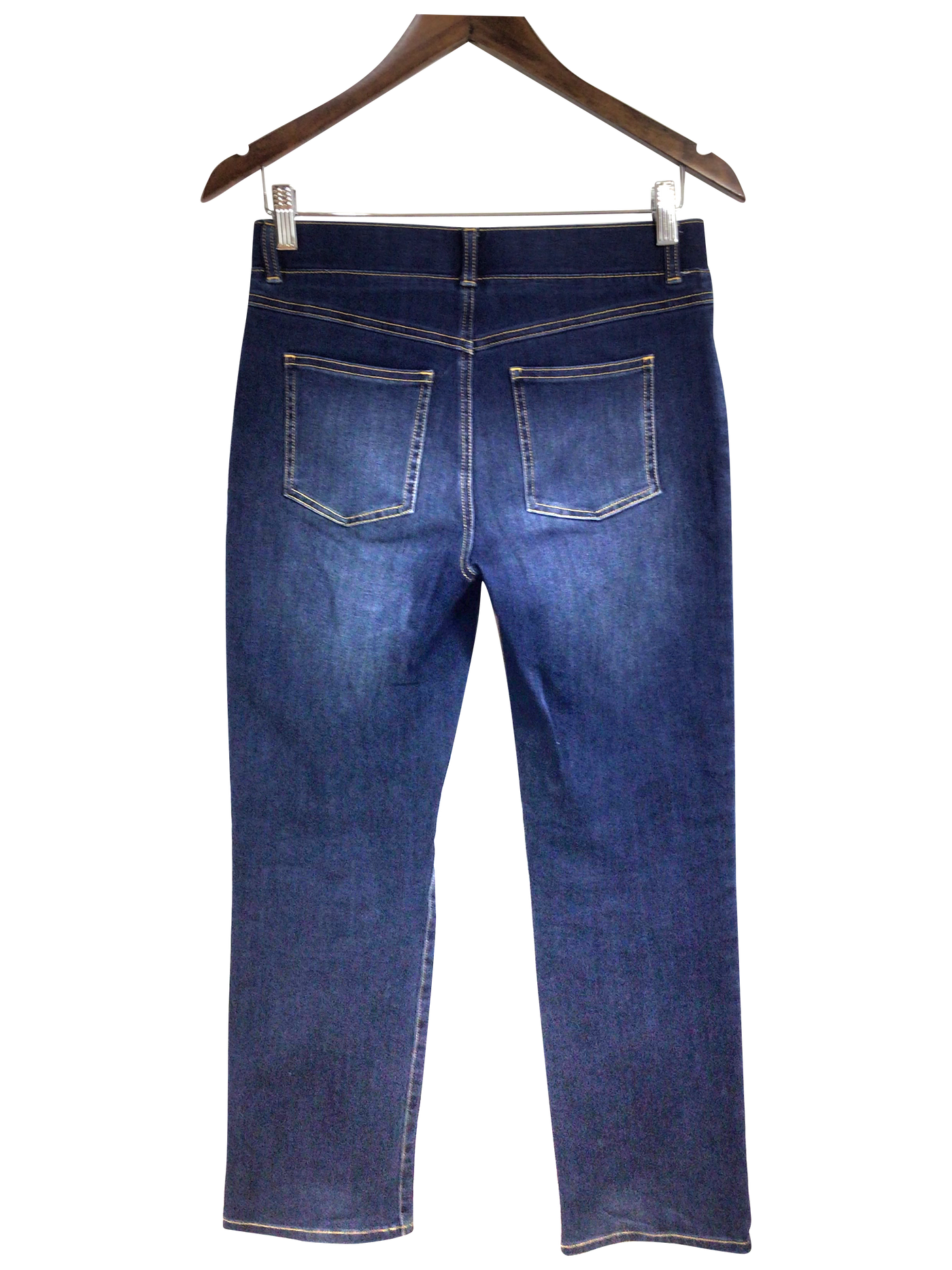 BETABRAND Women Straight-Legged Jeans Regular fit in Blue - Size S | 15 $ KOOP
